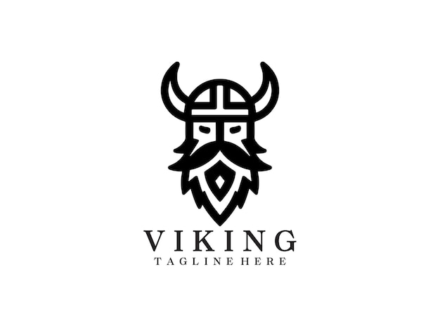 Vector de diseño del logotipo Viking