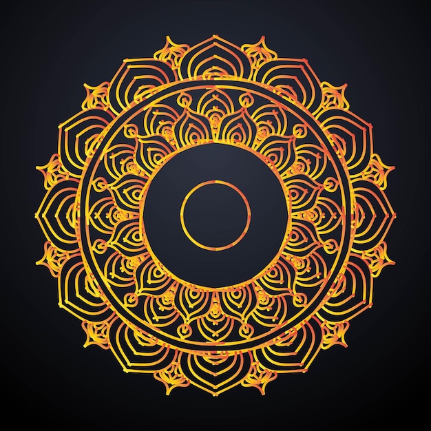 vector de diseño de mandala