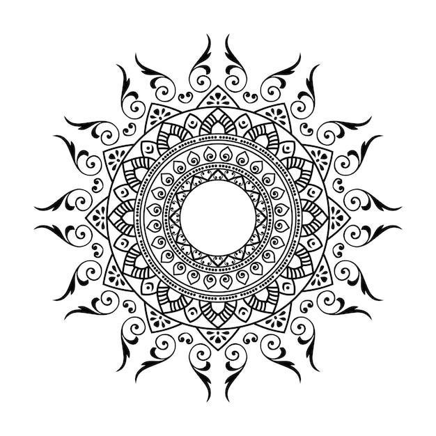 vector de diseño de mandala