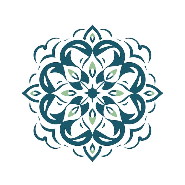 Vector de diseño ornamental abstracto
