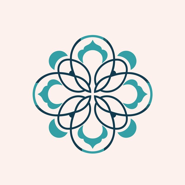 Vector de diseño ornamental abstracto