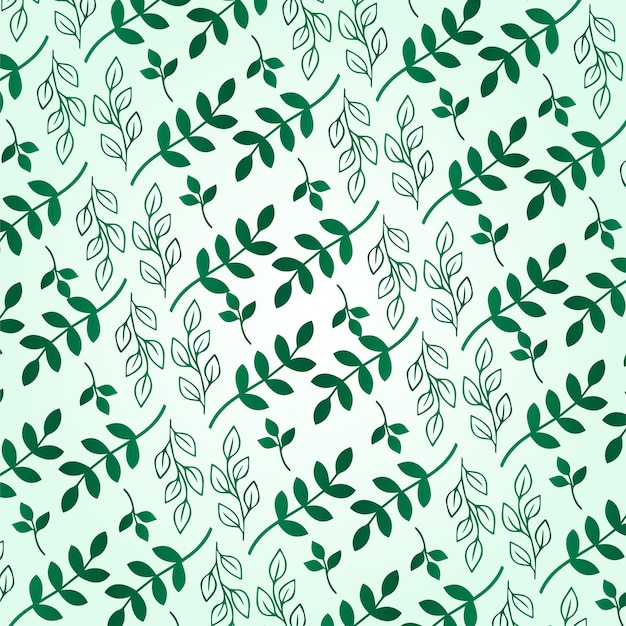 Vector de diseño de patrón floral abstracto Vector de plantilla de diseño de patrón de textura de hoja abstracta