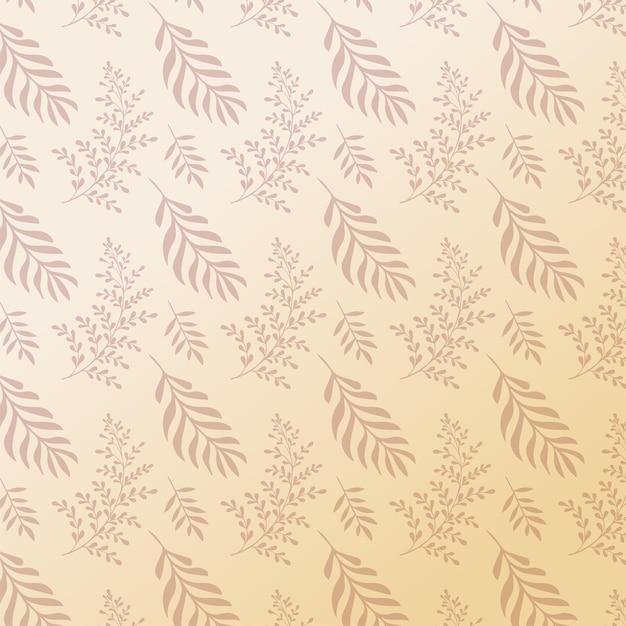 Vector de diseño de patrón floral elegante Vector de plantilla de diseño de patrón textil de tela abstracta