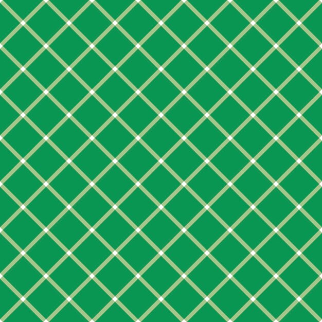Vector de diseño de patrón verde de fondo de cuadrícula simple