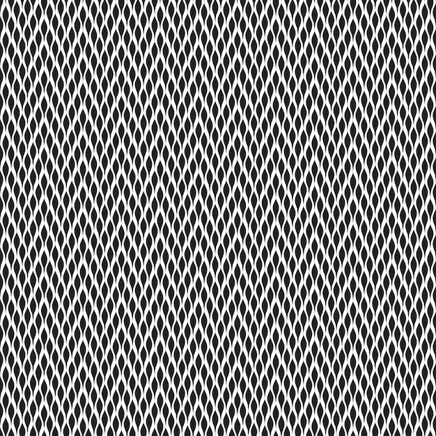 Vector de diseño de patrones sin fisuras con motivos de pétalos abstractos