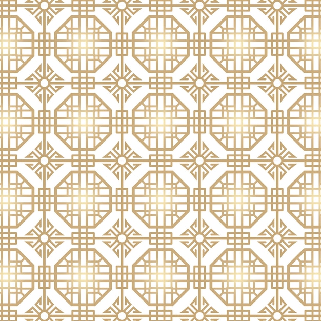 Vector de diseño de patrones tradicionales coreanos