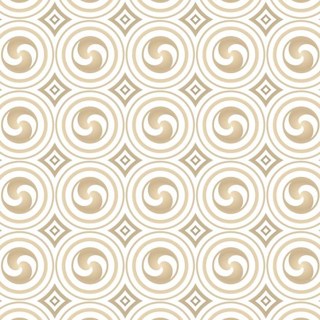 Vector de diseño de patrones tradicionales coreanos