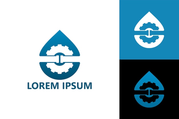 Vector de diseño de plantilla de logotipo de equipo de plomería