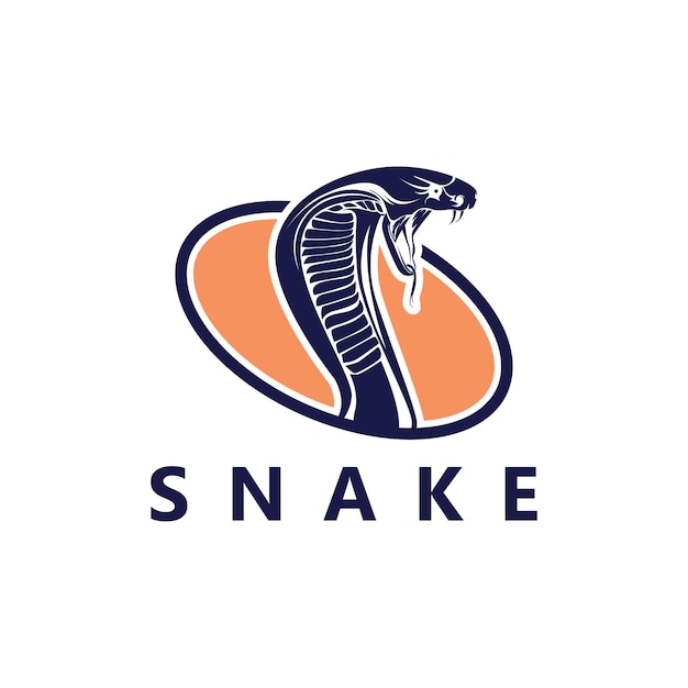 Vector de diseño de plantilla de logotipo de serpiente