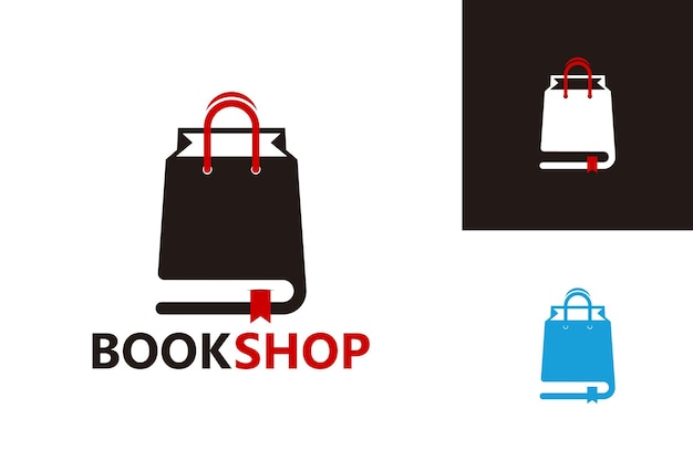 Vector de diseño de plantilla de logotipo de tienda de libro, emblema, concepto de diseño, símbolo creativo, icono