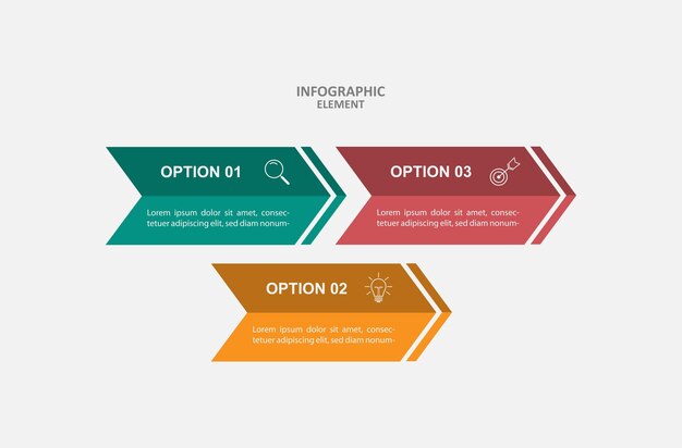Vector de diseño de plantillas gráficas de información para empresas comerciales y web