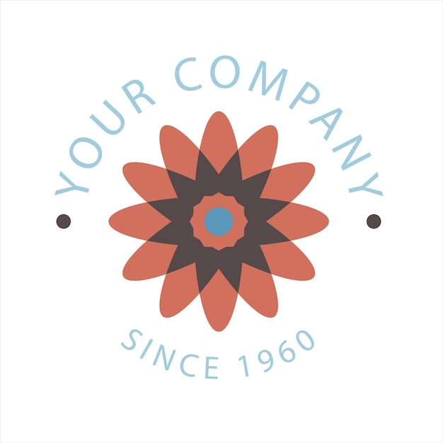 Vector de diseño de plantillas de logotipo abstractas y coloridas