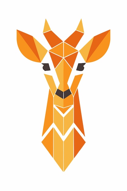Vector de diseño de retratos geométricos de koalas