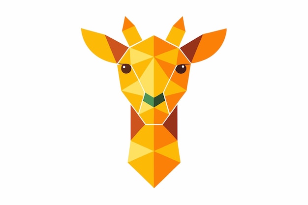 Vector de diseño de retratos geométricos de koalas