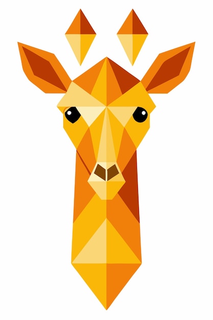 Vector de diseño de retratos geométricos de koalas