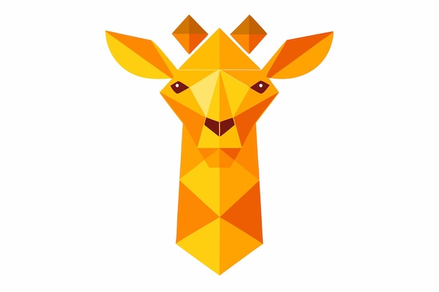 Vector de diseño de retratos geométricos de koalas