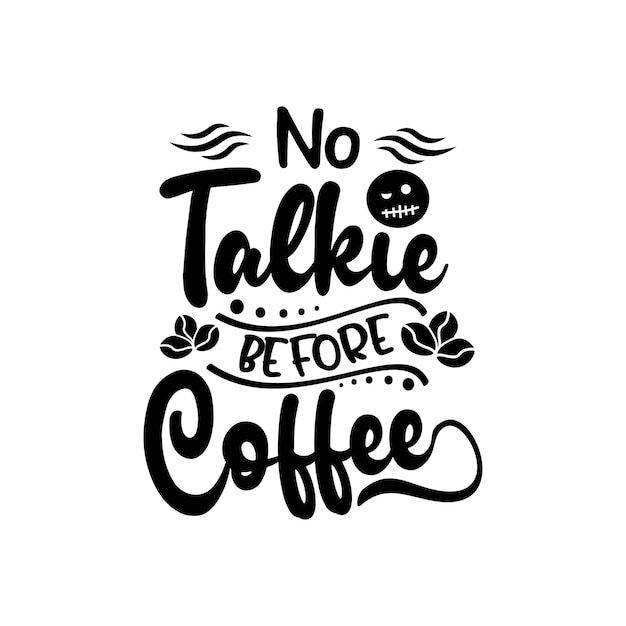 Vector de diseño de svg de citas de café