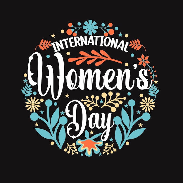 vector de diseño t del día de la mujer
