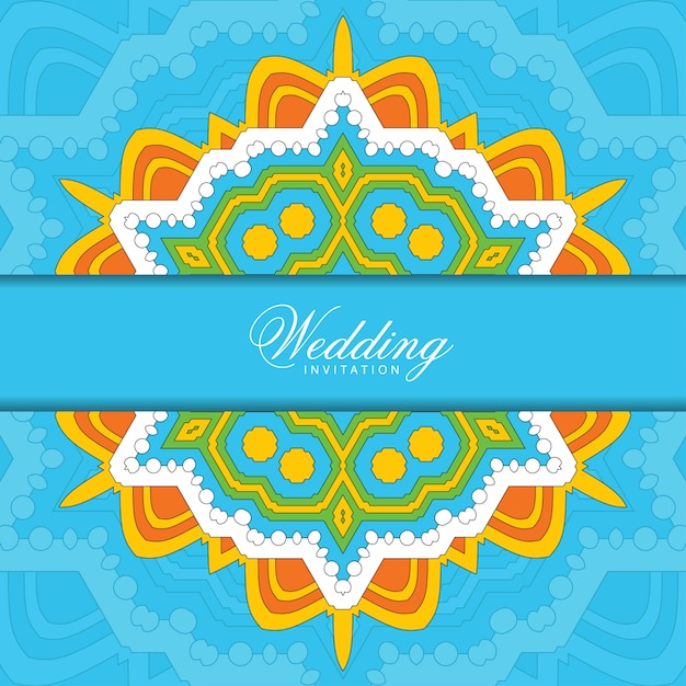 Vector de diseño de tarjetas de boda