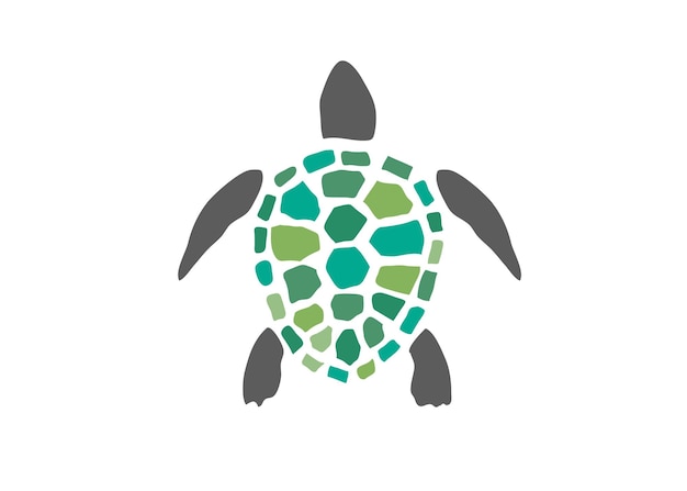 Vector del diseño de la tortuga