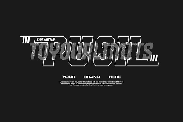 Vector de diseño urbano adecuado para la impresión