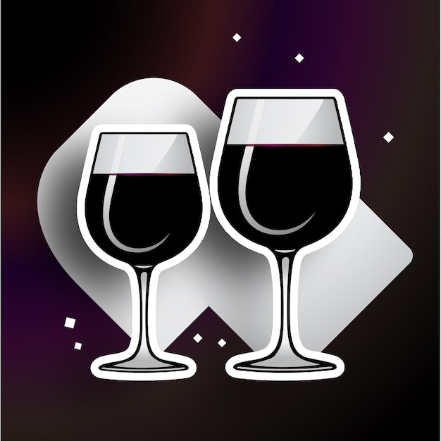 Vector de diseño de vidrio