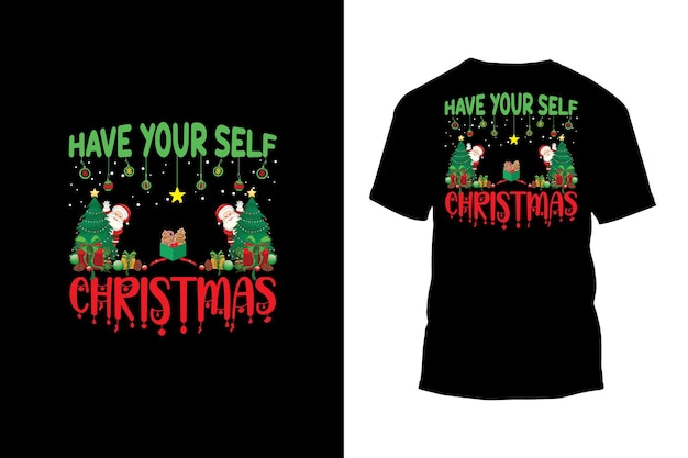 Vector de diseños de camisetas navideñas