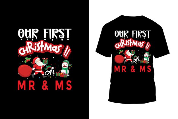 Vector de diseños de camisetas navideñas