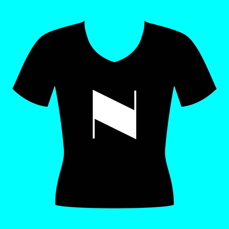 Vector vector de diseños de camisetas negras