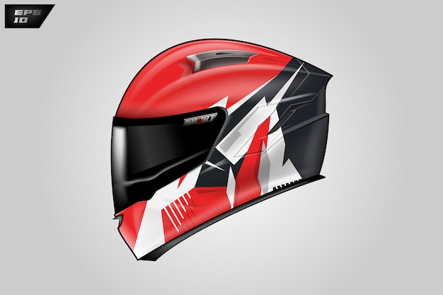 Vector de diseños de envoltura de casco