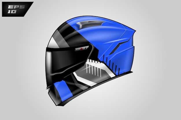 Vector de diseños de envoltura de casco