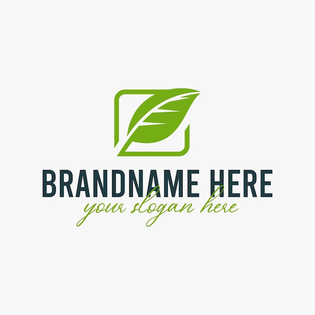 Vector de diseños de logotipo de hoja