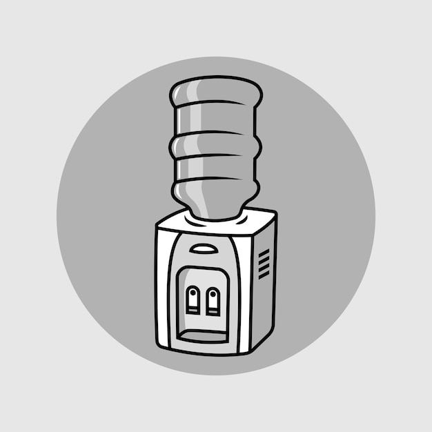 Vector del dispensador de agua
