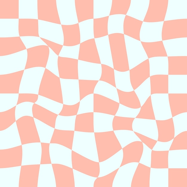 Vector distorsionado fondo geométrico groovy patrón elegante