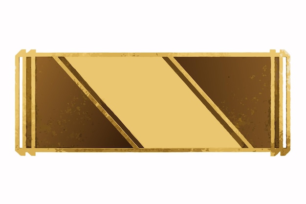 Vector divisor ornamental de oro minimalista