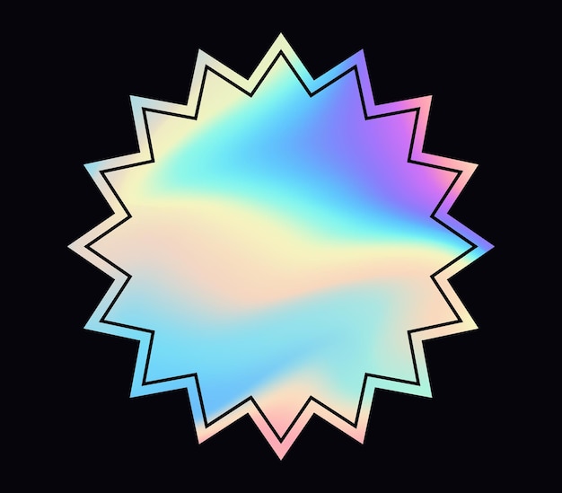 Vector doodle escotilla ilustración forma abstracta