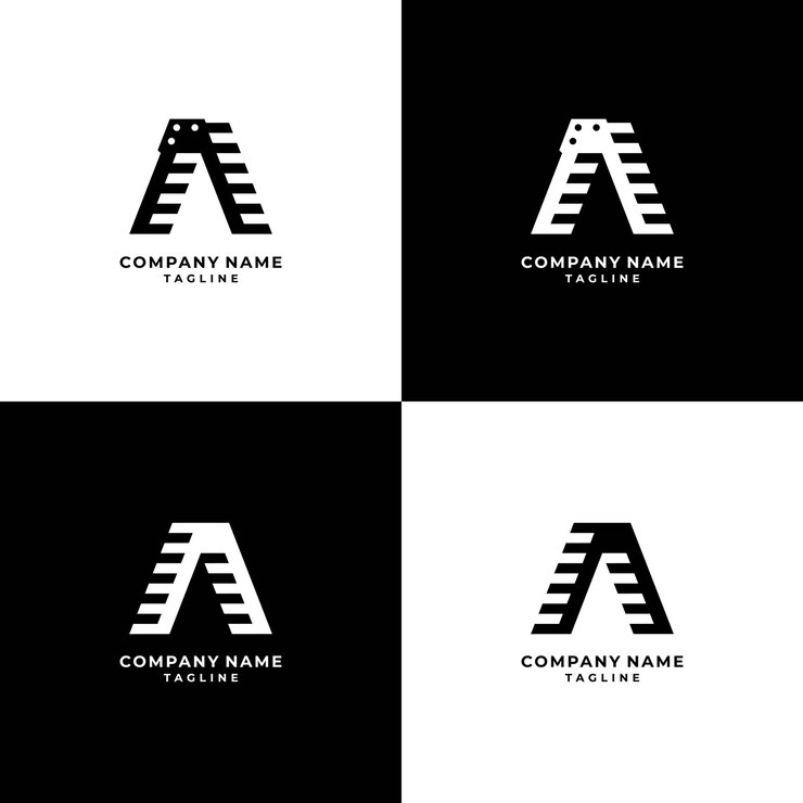 Vector vector editable de colección de logotipos de tablillas