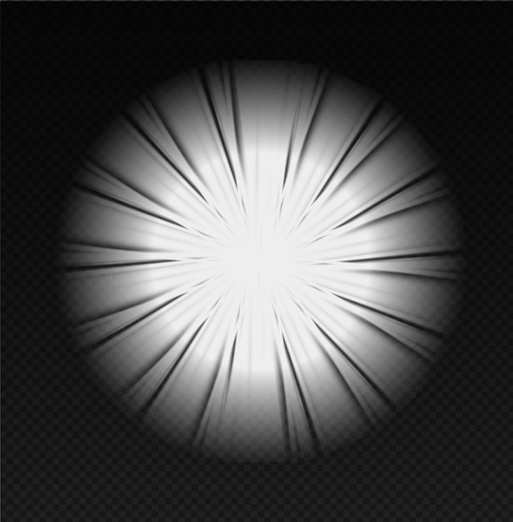 Vector vector del efecto de la iluminación