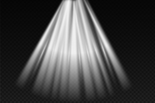 Vector del efecto de la iluminación