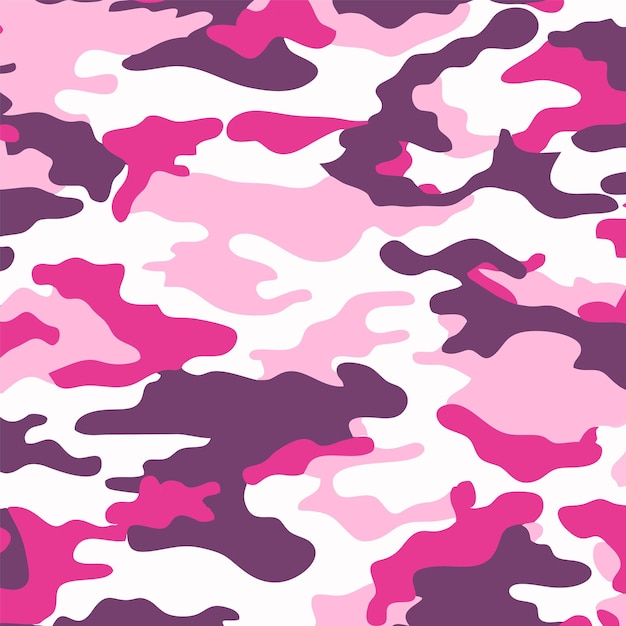 Vector ejército y camuflaje militar patrón de textura de fondo