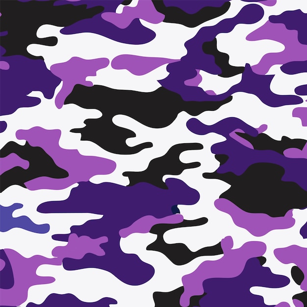 Vector ejército y camuflaje militar patrón de textura de fondo