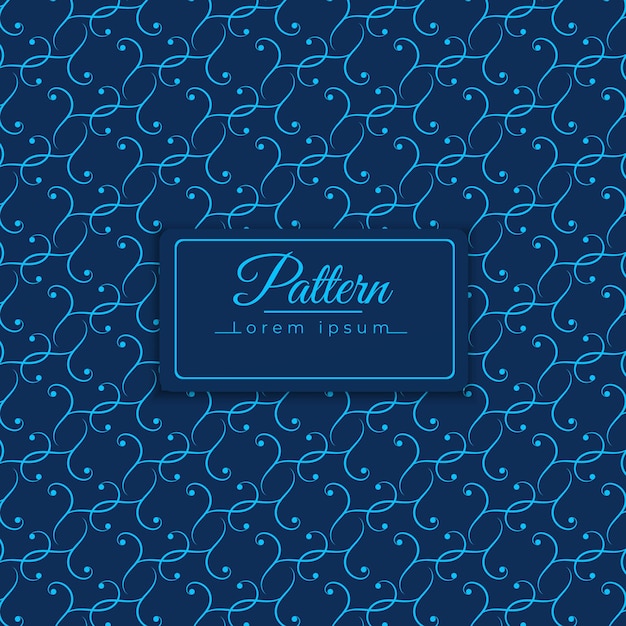 Vector elegante abstracto sin costuras hermoso patrón de forma geométrica ornamental