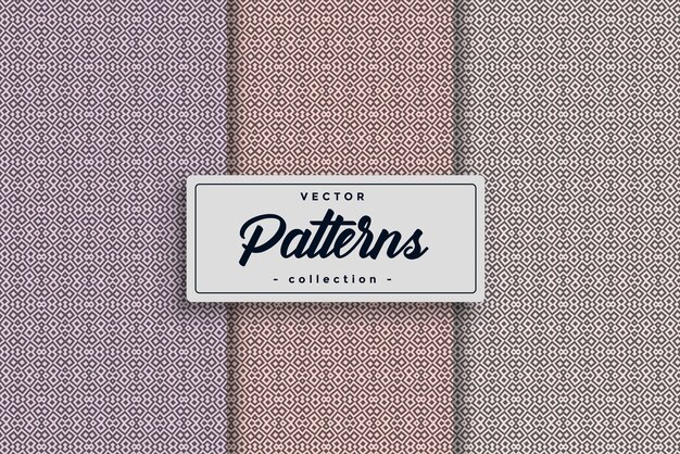 vector de elegante fondo de patrón de línea perfecta hexagonal
