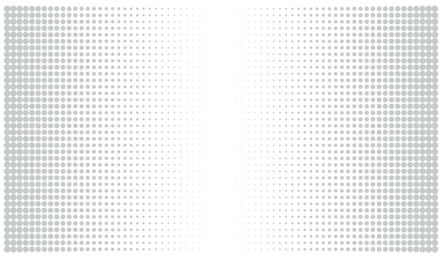 Vector de elemento de diseño punteado de fondo de vector de patrón de semitono abstracto