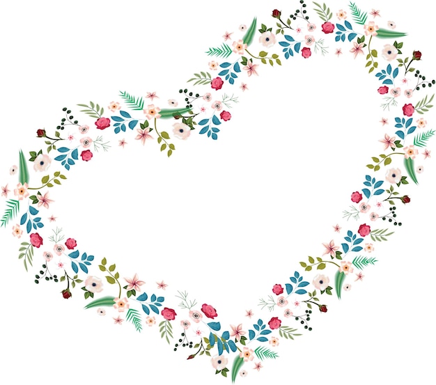 VECTOR DE ELEMENTO DE DISEÑO ÚLTIMO DE MARCO FLORAL DECORATIVO