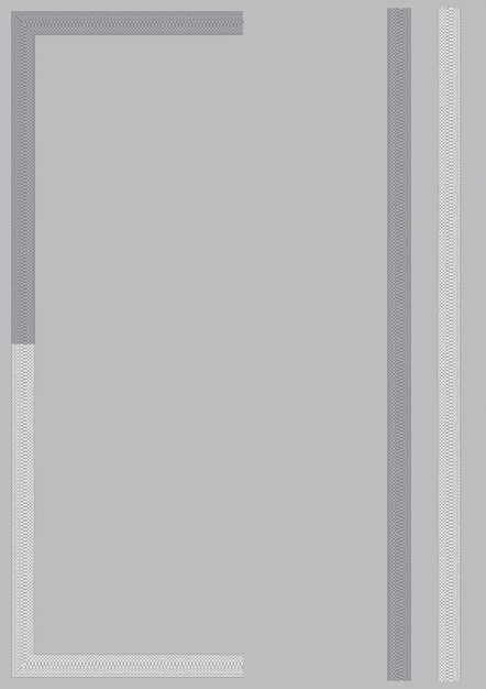Vector de elementos de diseño de las fronteras