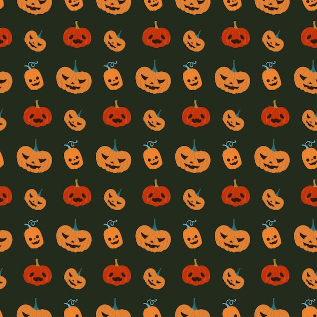 Vector elementos de halloween calabazas dulces