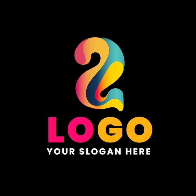 Vector de elementos de logotipo e icono del resumen de la empresa