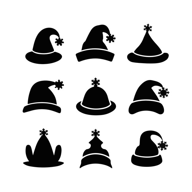 Vector de los elementos de Navidad