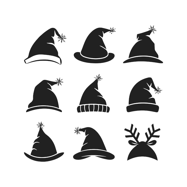 Vector de los elementos de Navidad